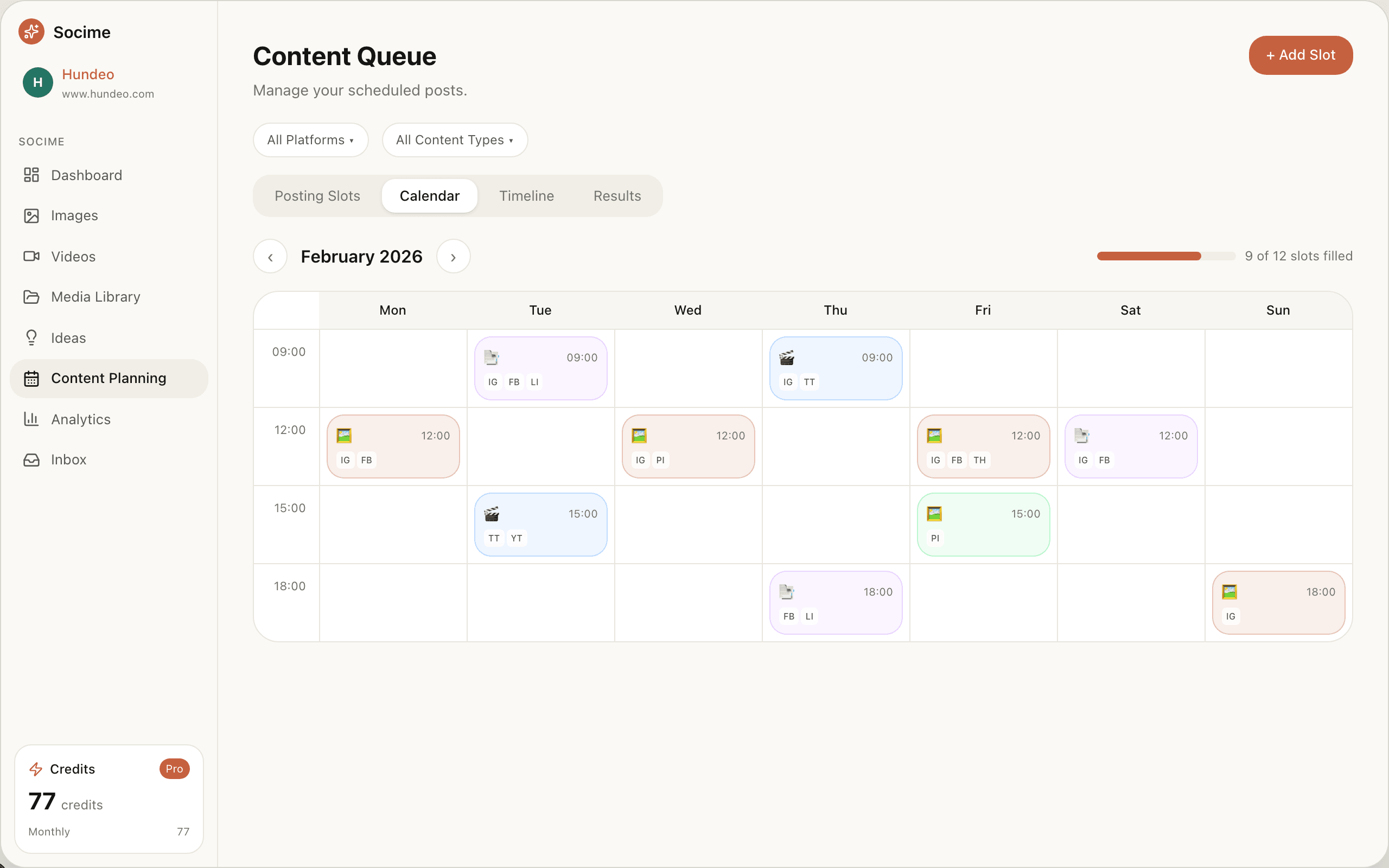 Plan a Week of Content in Minutes